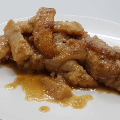 Peus de Porc amb Naps Negres